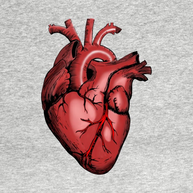 Anatomy Heart - Medical Student In Medschool Funny Gift For Nurse & Doctor Medicine by Medical Student Tees